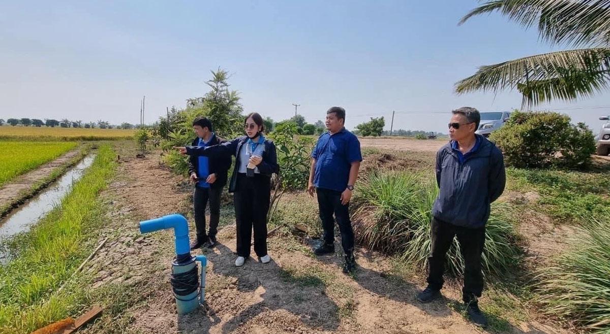 โครงการ 1 อำเภอ 1 แปลงเกษตรอัจฉริยะ 8 จังหวัด แปลงต้นแบบสินค้าข้าว ระบุ ภายหลังเข้าโครงการ ช่วยผลผลิตเพิ่ม ลดค่าใช้จ่ายได้จริง